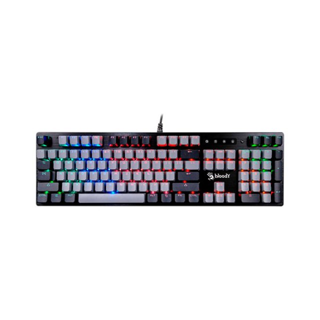 Игровая клавиатура Bloody B828N (Анг, Проводное, Черный, серый)
