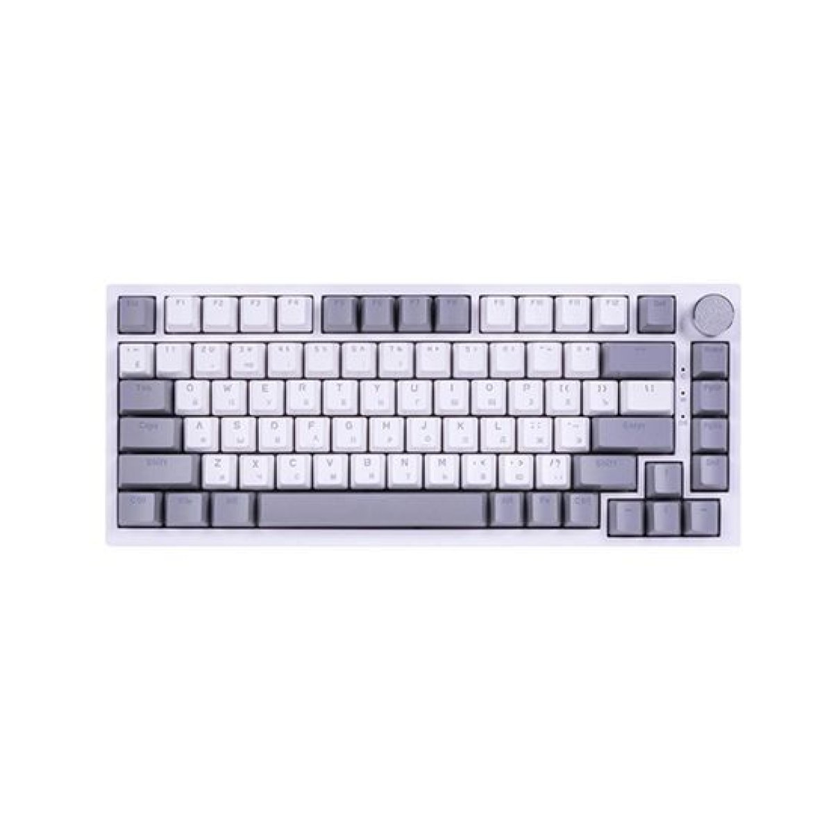 Клавиатура Ajazz AK820-AS Red Switch Белый