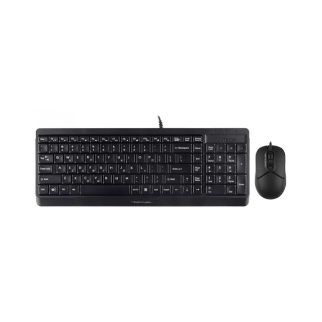 Клавиатура+мышь A4tech Fstyler F1512S-Black Fstyler USB
