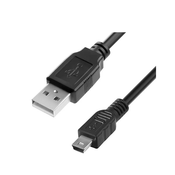 Кабель EPNEW USB to miniUSB, 2м, чёрный  в Шымкенте от производителей  с доставкой по Казахстану