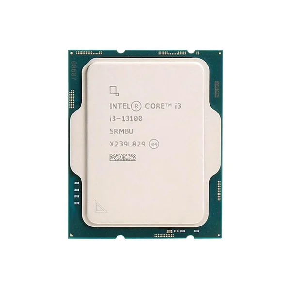 Процессор CPU S-1700 Intel Core i3 13100 TRAY 3.4 GHz (4.5 GHz Turbo), 4-Core, 12MB, Raptor Lake