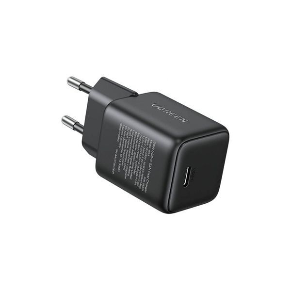 Зарядное устройство UGREEN X513 30W 1C GaN Fast Charger, черный, 65007 в Шымкенте от производителей  с доставкой по Казахстану