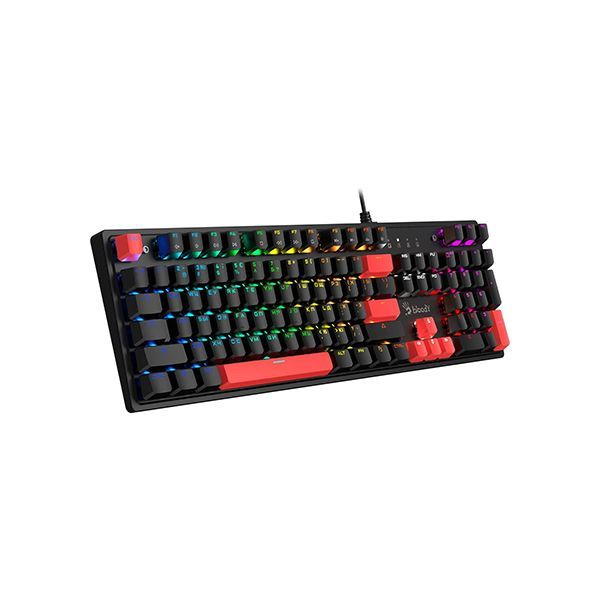 Клавиатура Bloody S510R-Brown Fire (Анг/Рус, Проводное, Черный) в Шымкенте от производителей  с доставкой по Казахстану