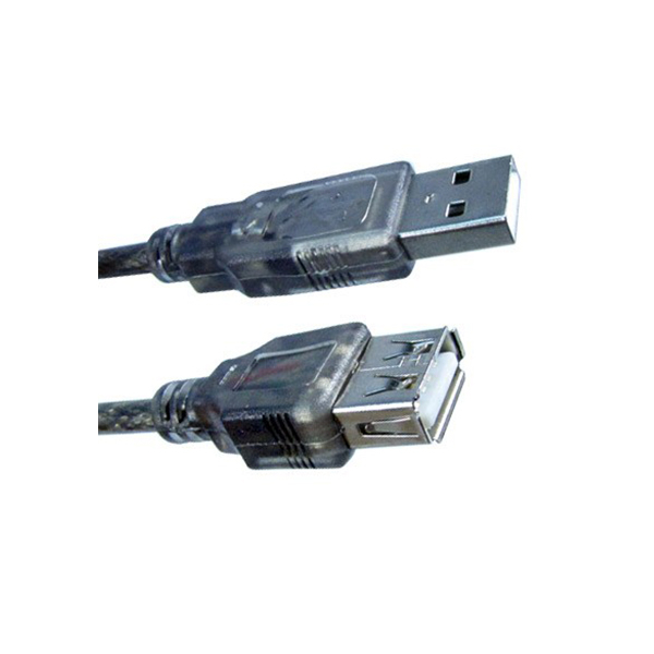 Удлинитель, Monster Cable, USB AM-AF 5 м., Hi-Speed USB 2.0, Ферритовые кольца защиты, Чёрный, Пожизненная гарантия в Шымкенте от производителей  с доставкой по Казахстану
