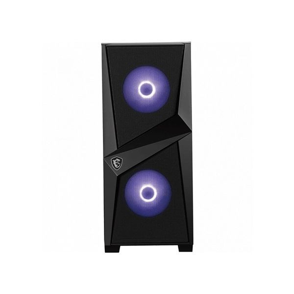 Корпус MSI MAG FORGE 100M, Midi Tower, Без БП, Черный в Шымкенте от производителей  с доставкой по Казахстану