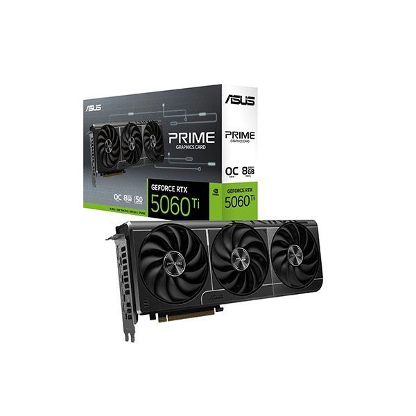 Видеокарта Asus GeForce RTX 5060TI PRIME-RTX5060TI-8G в Шымкенте от производителей  с доставкой по Казахстану