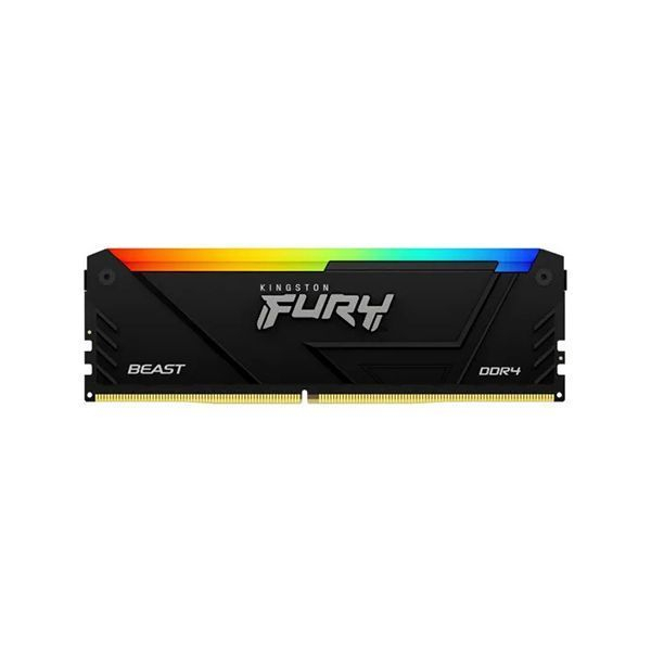 Оперативная память Kingston Fury Beast RGB DDR4 8 ГБ 3200 МГц (KF432C16BB2A/8) в Шымкенте от производителей  с доставкой по Казахстану