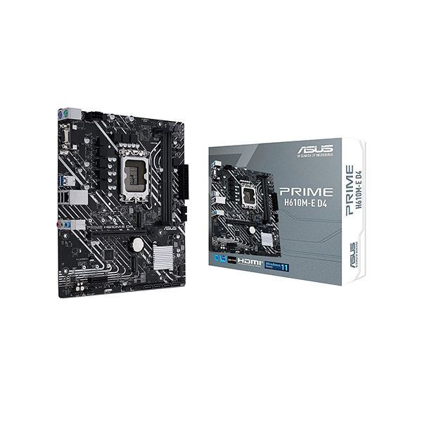 Материнская плата ASUS PRIME H610M-R-SI 1700 DDR5 в Шымкенте от производителей  с доставкой по Казахстану