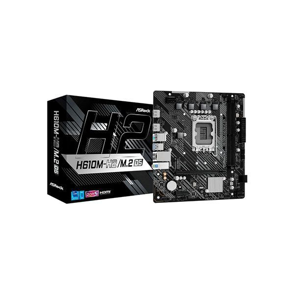 Материнская плата ASRock H610M-H2/M.2 D5 в Шымкенте от производителей  с доставкой по Казахстану