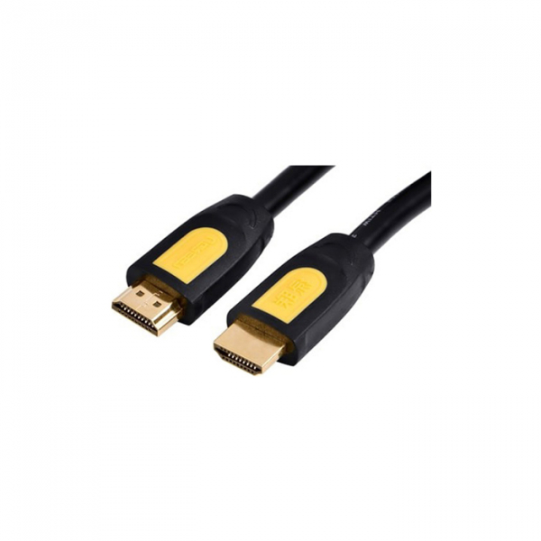 Кабель UGREEN HD101 HDMI Round Cable 3m (Yellow/Black) в Шымкенте от производителей  с доставкой по Казахстану