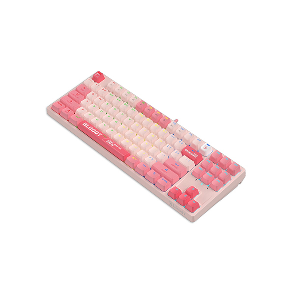 Клавиатура игровая Bloody S87 PINK в Шымкенте от производителей  с доставкой по Казахстану