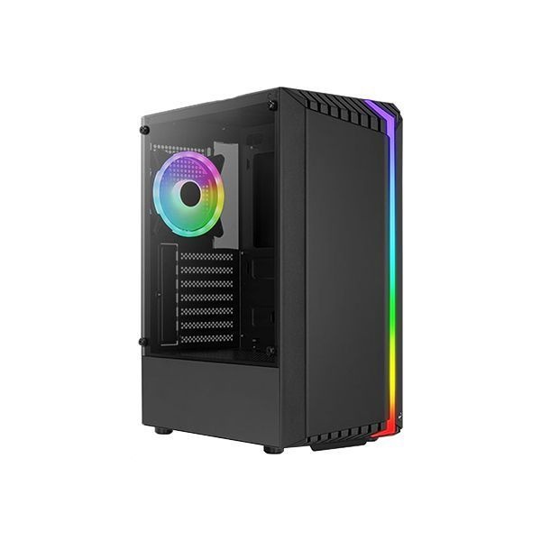 Корпус Aerocool Bionic-G-BK-v2, Черный в Шымкенте от производителей  с доставкой по Казахстану