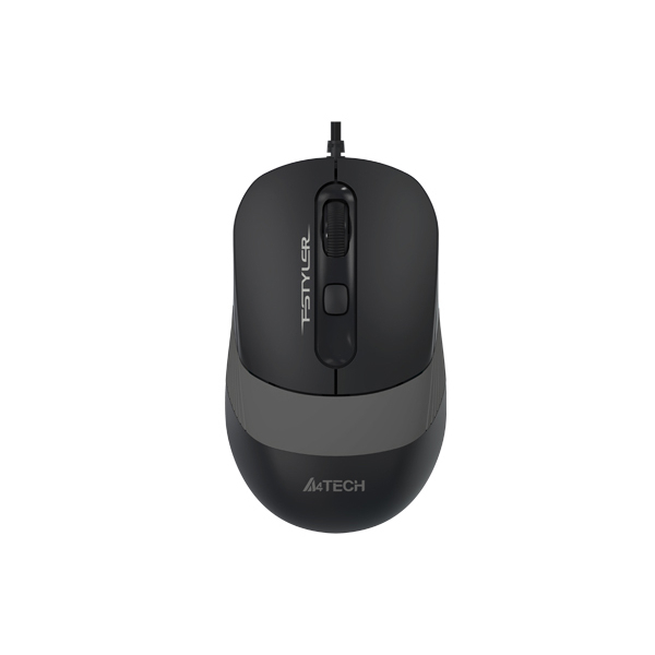 Мышь A4Tech FM-10-GREY Fstyler, Черный, серый, USB