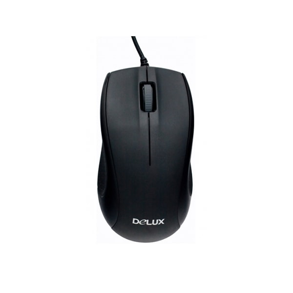 Мышь Deluxe DLM-375OUB, Черный, USB в Шымкенте от производителей  с доставкой по Казахстану