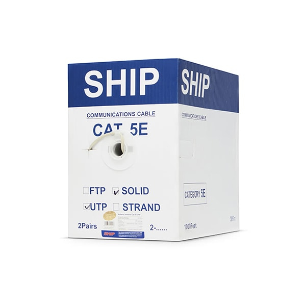 Кабель сетевой SHIP Неэкранированный (UTP) 5e 305м (бухта), D135-2 в Шымкенте от производителей  с доставкой по Казахстану