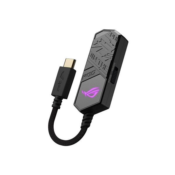 Звукова карта Asus ROG Clavis USB Type-C to 3.5mm M/F (90YH02N0-B2UA00) Black в Шымкенте от производителей  с доставкой по Казахстану