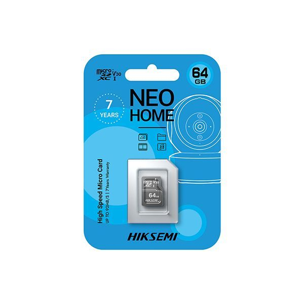 Карта памяти 64 ГБ HikSemi NEO HOMEHS-TF-D1/64G MicroSD, Черный