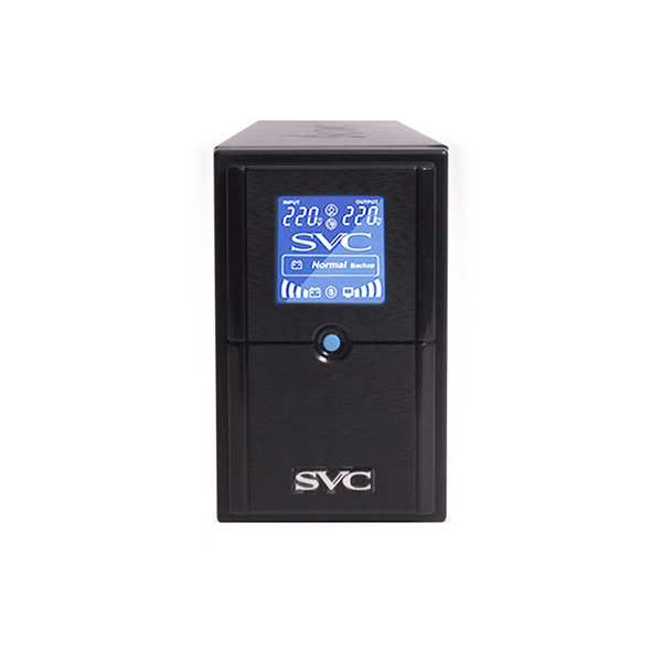 ИБП SVC V-500-L-LCD , Черный
