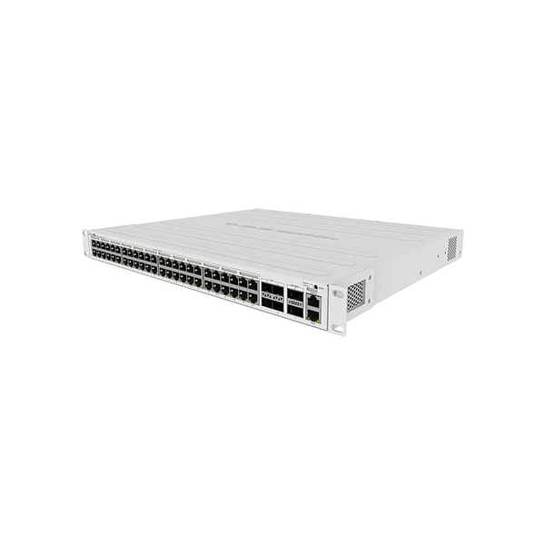 Сетевой коммутатор MikroTik CRS354-48P-4S+2Q+RM Cloud Router Switch, 48x10/100/1000, 4x10G SFP+