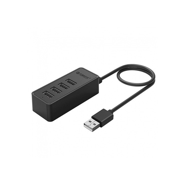 USB Хаб ORICO W5P-U2-100-BK-BP <USB2.0x4, MicroUSB, Black, 1m, 77.4*31.5*22mm> в Шымкенте от производителей  с доставкой по Казахстану