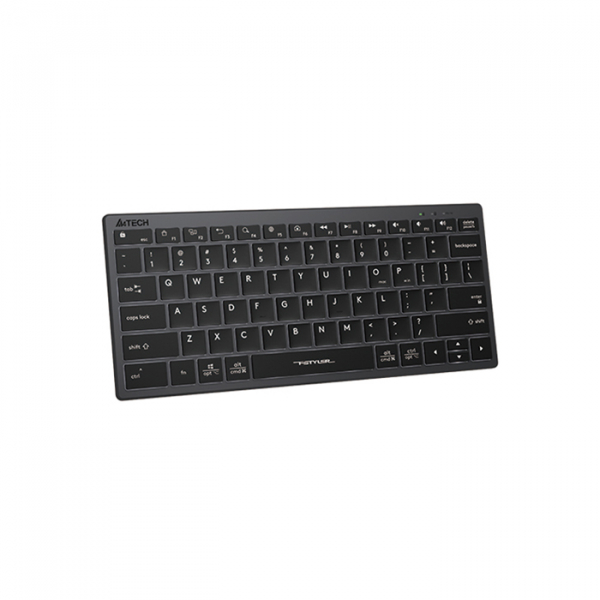 Клавиатура A4Tech FX61-White-LED (Анг/Рус, Проводное, Белый)