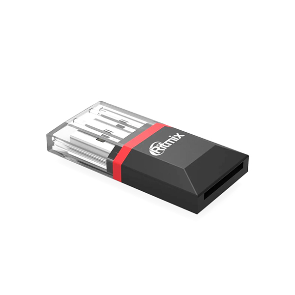 Картридер Ritmix CR-2010, Черный ,FlashCard readermSD, USB 2.0, black в Шымкенте от производителей  с доставкой по Казахстану