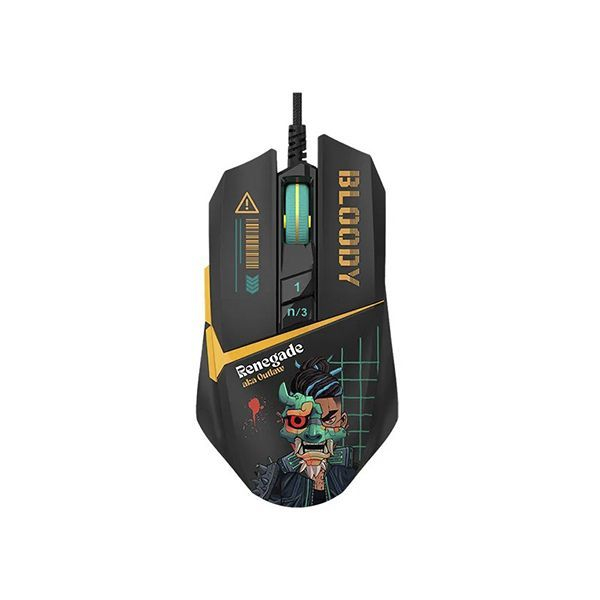 Мышь игровая Bloody W63Max Renegade Black Midnight SAVAGE в Шымкенте от производителей  с доставкой по Казахстану