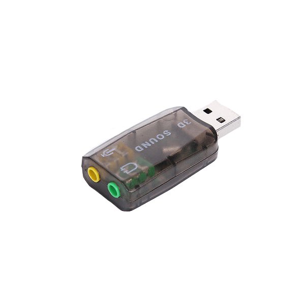 Внешняя звуковая карта USB 5.1-канальный 3D sound