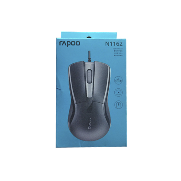 Мышь Rapoo N1162, Черный, USB в Шымкенте от производителей  с доставкой по Казахстану
