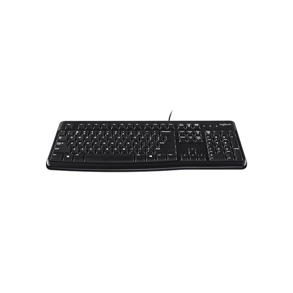 Клавиатура Logitech K120 (Анг/Рус, Проводное, Черный) в Шымкенте от производителей  с доставкой по Казахстану