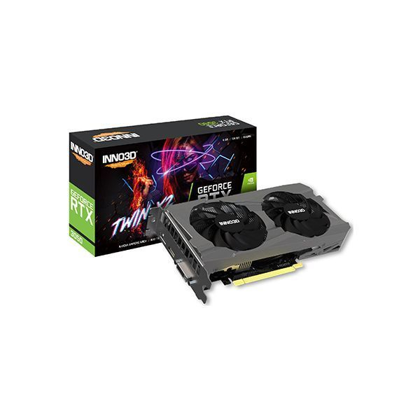 Видеокарта Inno3D RTX3050 TWIN X2 V2 N30502-06D6-1880VA60 в Шымкенте от производителей  с доставкой по Казахстану