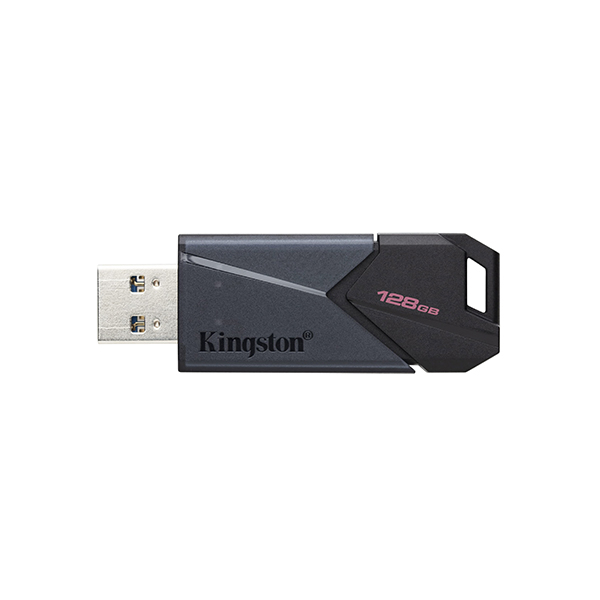 USB Flash Kingston 128 GB, Data Traveler Exodia Onyx USB 3.2, Type-A, Mate Black, DTXON/128GB