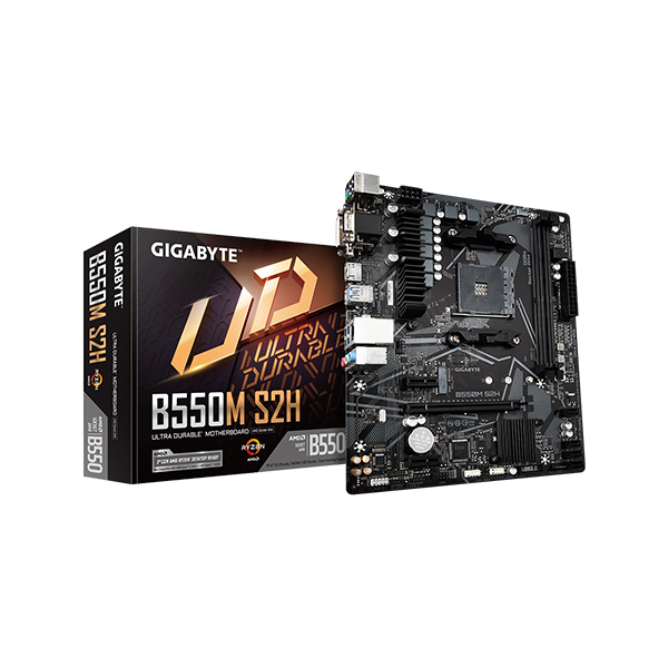Материнская плата Gigabyte B550M S2H в Шымкенте от производителей с доставкой по Казахстану Материнская плата Gigabyte B550M S2H в Шымкенте от производителей с доставкой по Казахстану