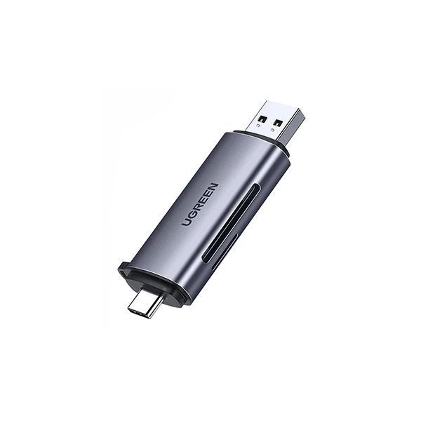 Переходник Ugreen CM185 USB-C/USB-A Card Reader, 50706 в Шымкенте от производителей  с доставкой по Казахстану
