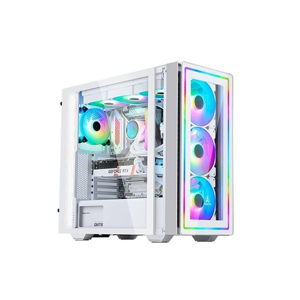 Корпус ПК без БП SEGOTEP Gank360 RGB в Шымкенте от производителей  с доставкой по Казахстану
