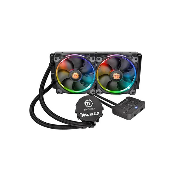 Кулер с водяным охлаждением Thermaltake Water 3.0 Riing RGB 240 в Шымкенте от производителей  с доставкой по Казахстану