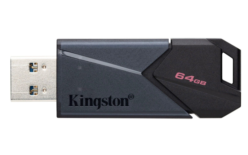 USB Флешка 64 ГБ Kingston DTXON/64GB USB 3.2, Черный в Шымкенте от производителей  с доставкой по Казахстану