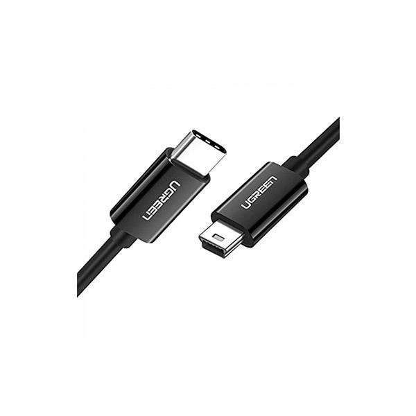 Кабель UGREEN US242 USB-C Male to Mini USB Male Nickle Plated ABS Case 2m (Black) 70873 в Шымкенте от производителей  с доставкой по Казахстану