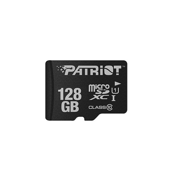 Карта памяти microSDXC Patriot LX SeriesPSF128GMDC10, 128GB, Class 10 ,MemoryCard SDXC в Шымкенте от производителей  с доставкой по Казахстану