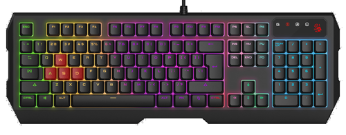 Клавиатура Bloody B140N (Анг/Рус/Каз, Проводное, Черный) в Шымкенте от производителей  с доставкой по Казахстану