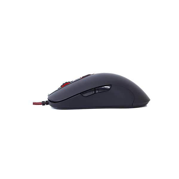 Мышь Dream Machines DM1 Pro BLACK <Оптический сенсор PMW3310DH, Плетеный шнур 1.8 m USB 5000 dpi> в Шымкенте от производителей  с доставкой по Казахстану