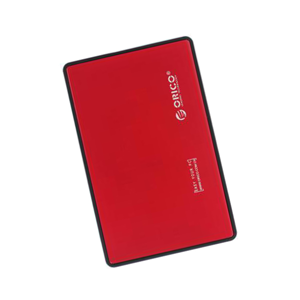 Внешний корпус HDD 2.5" ORICO 2588US3-V1-RD-EP <USB3.0, SATA III, кабель 60см, до 2ТБ, RED>