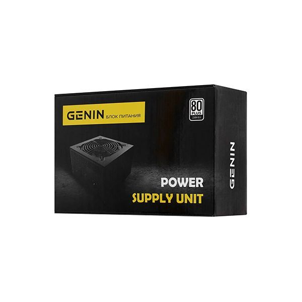 Блок питания GENIN GENPSU450K Black, 450W, 120mm fan, 150*140*86mm, ATX 2.31