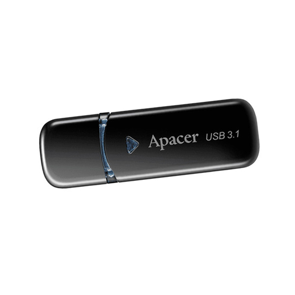 USB Флешка 16 ГБ Apacer AP16GAH355B-1 USB 3.1, Черный