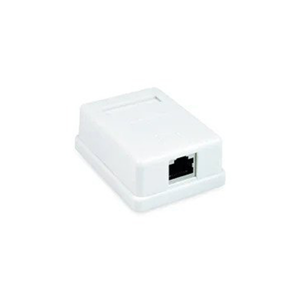 Розетка сетевая EURONET [Cat.5e, RJ45, 1-портовая, без модуля] в Шымкенте от производителей  с доставкой по Казахстану