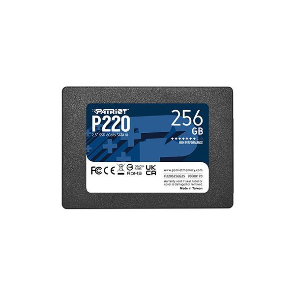 Твердотельный накопитель (SSD) Patriot P220 P220S256G25 256 ГБ M.2 2280 в Шымкенте от производителей  с доставкой по Казахстану