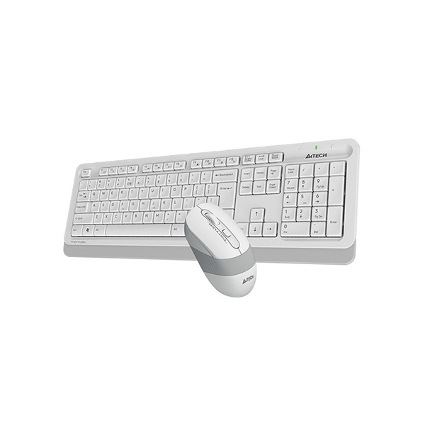Клавиатура+мышь беспроводная A4tech Fstyler FG1010S-White Fstyler USB