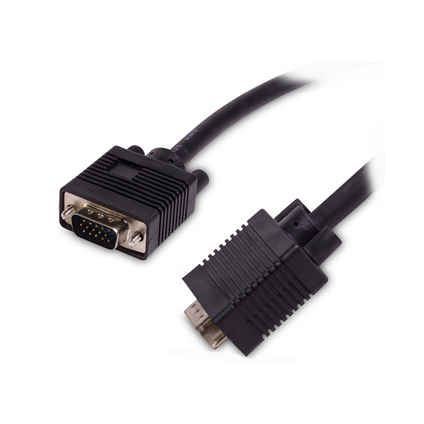 Интерфейсный кабель, iPower, iPiVGAMM18 , VGA 15M/15M 1.8 м., Чёрный  в Шымкенте от производителей  с доставкой по Казахстану