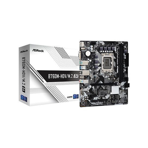 Материнская плата ASRock B760M-HDV/M.2 в Шымкенте от производителей  с доставкой по Казахстану