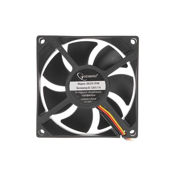 Вентилятор Gembird, 80x80x25mm, 3pin ,Fan for caseВентилятор Gembird, 80x80x25mm, 3pin ,Fan for case в Шымкенте от производителей  с доставкой по Казахстану